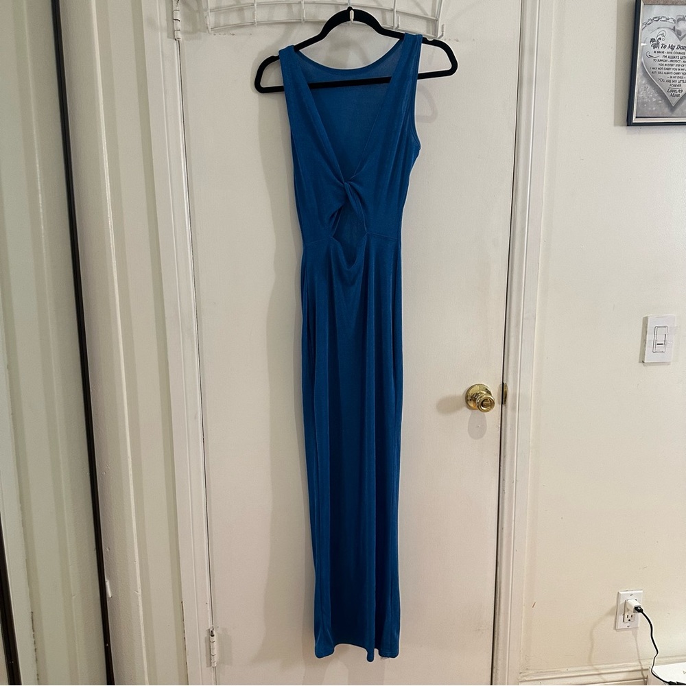 Hello molly maxi summer dress brand new with tags open front cut out size med